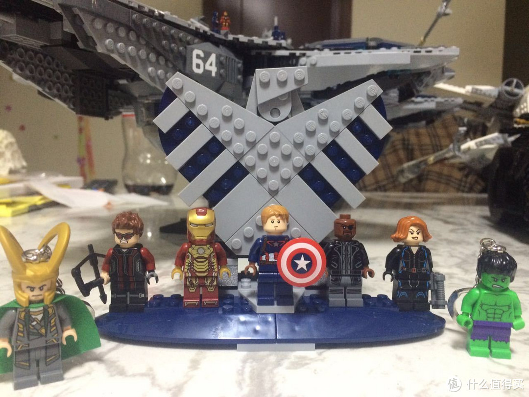 镇宅、传家两相宜：LEGO 乐高 SHIELD Helicarrier 76042 神盾局航母