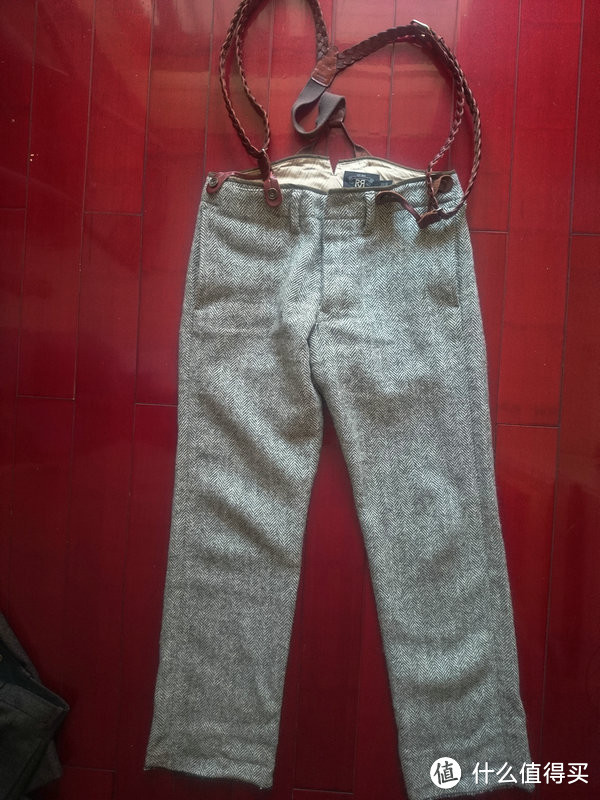 RRL Tweed Wool Pant 羊毛粗花呢背带裤