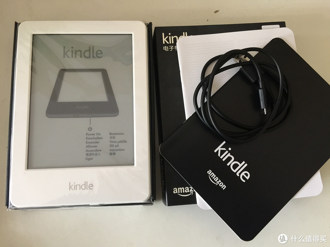 499和998的对比：国行白色Kindle开箱及简单对比