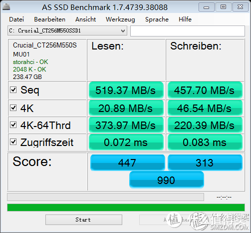 老电脑更新 crucial 英睿达M550 256G SSD+KINGSHARE 金胜 USB3.0四口扩展卡