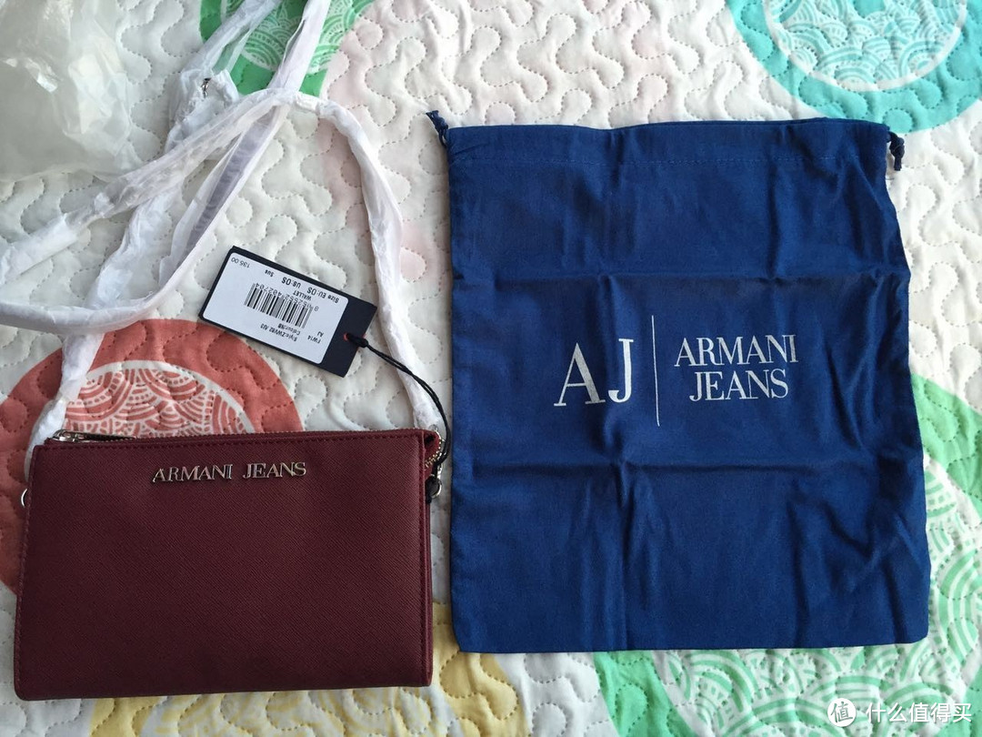 送给丈母娘的两用包：Armani Jeans 手拿包