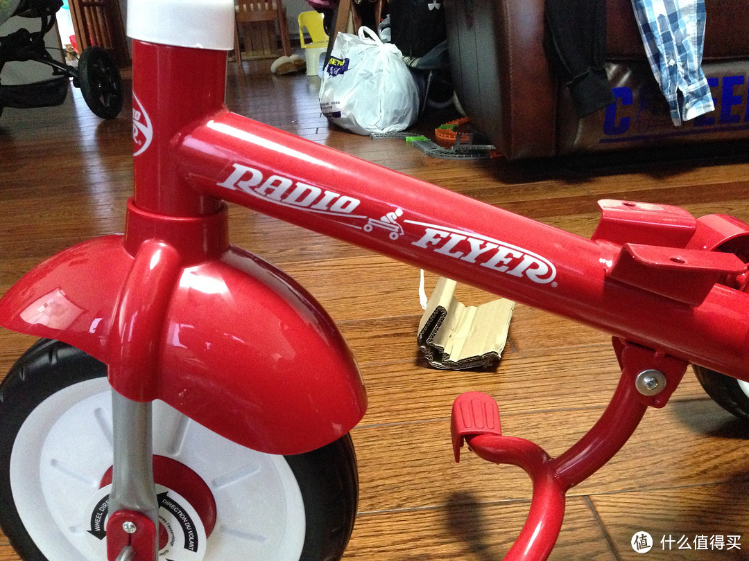 承载童真的三轮：radio flyer ezfold stroll 'n trike 折叠儿童三轮车