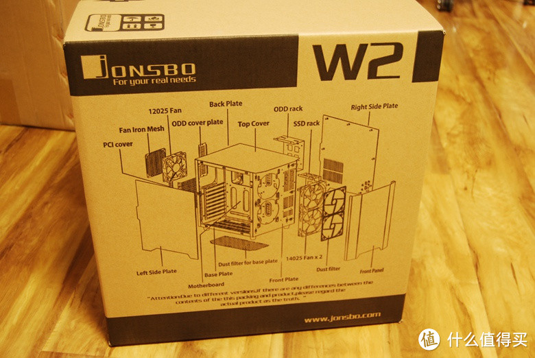 小胖墩大肚量：JONSBO 乔思伯 W2装机