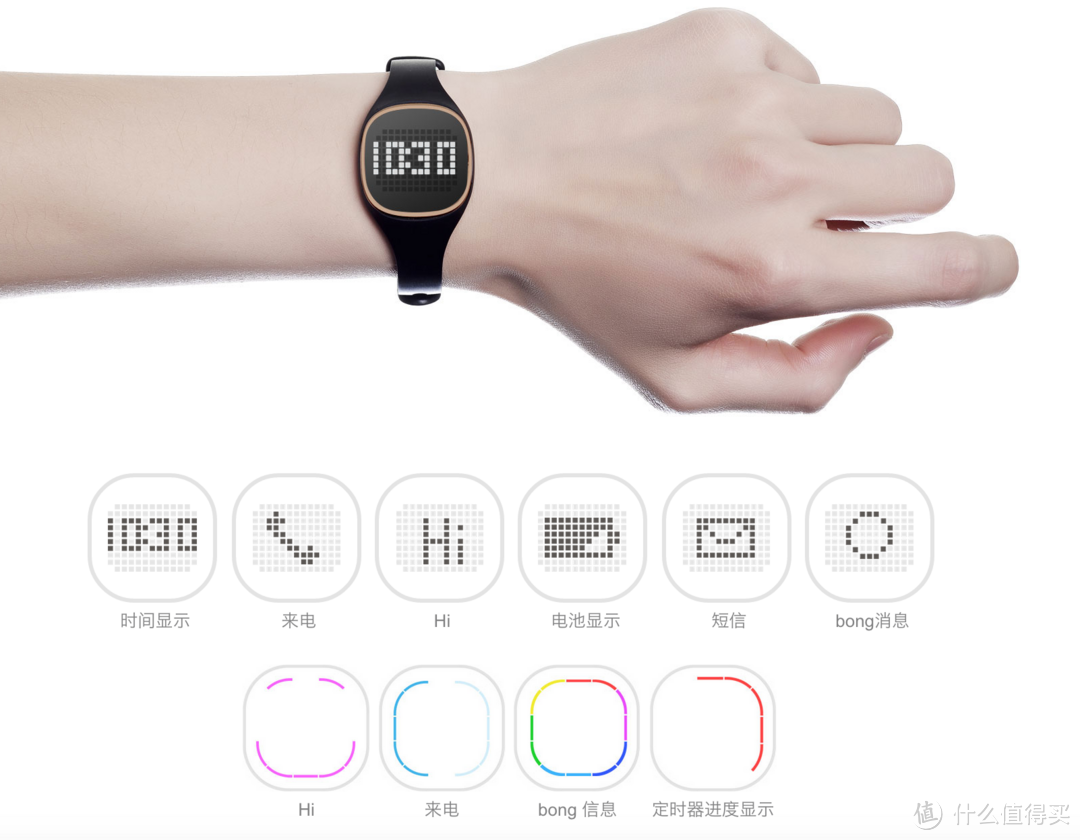 有了点阵屏功能更多样：bong x 智能手表 正式发布 售价139元起