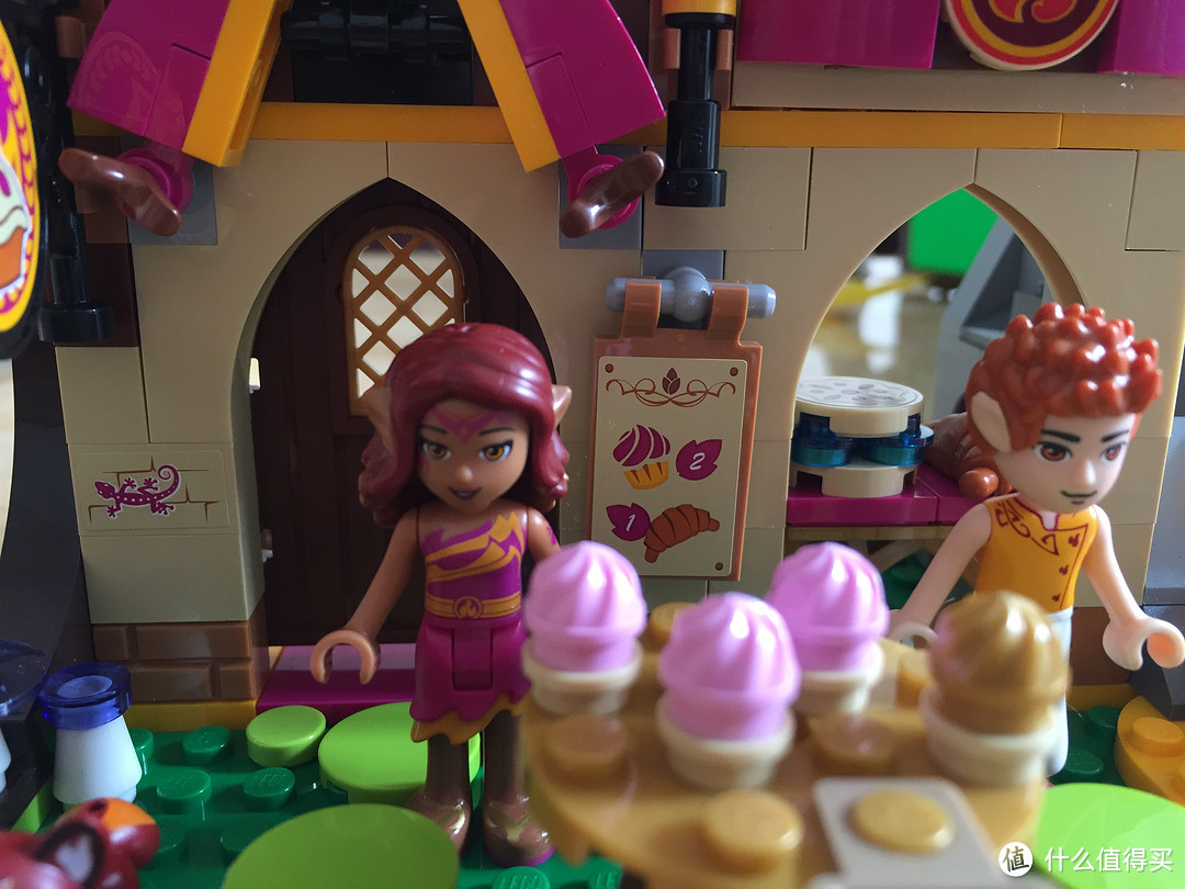 【众测-smzdm】LEGO 乐高 41074 Elves精灵系列 （火之精灵）阿莎莉和魔幻烘焙屋