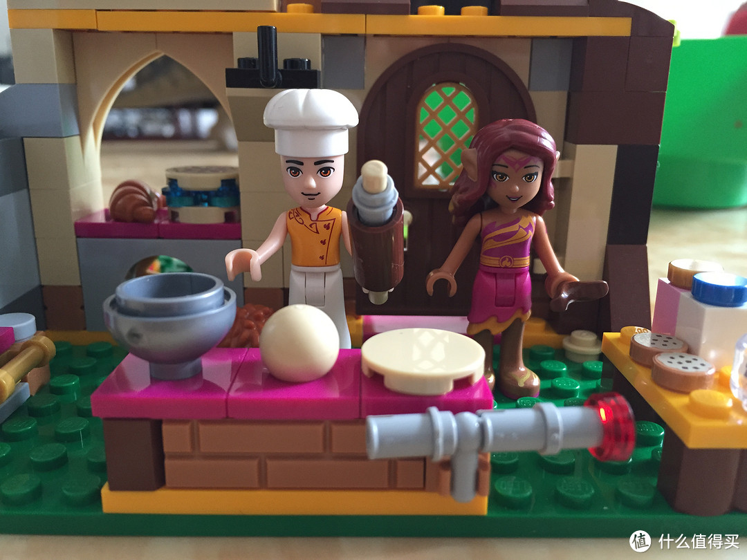 【众测-smzdm】LEGO 乐高 41074 Elves精灵系列 （火之精灵）阿莎莉和魔幻烘焙屋