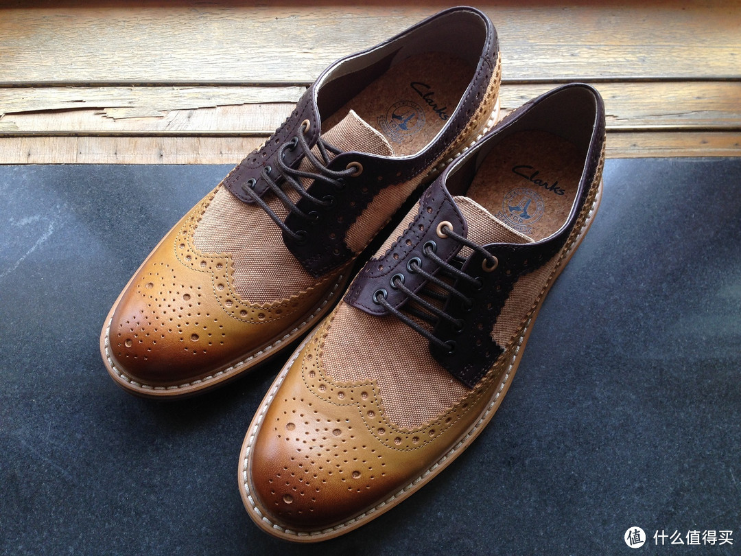 Clarks 其乐 Delsin Wing Oxford 布洛克风格牛津鞋