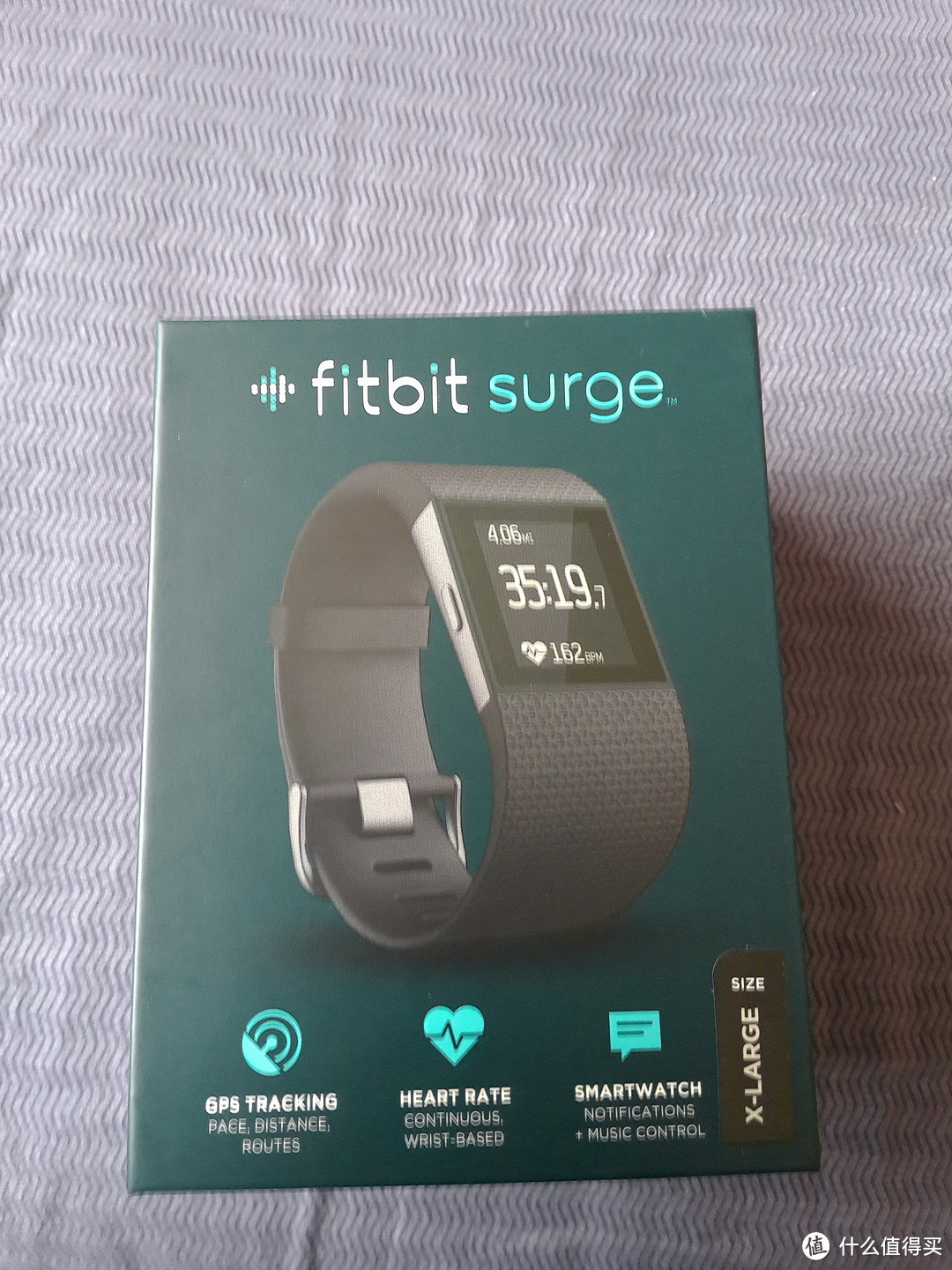 Fitbit Surge 运动手表 开箱体验