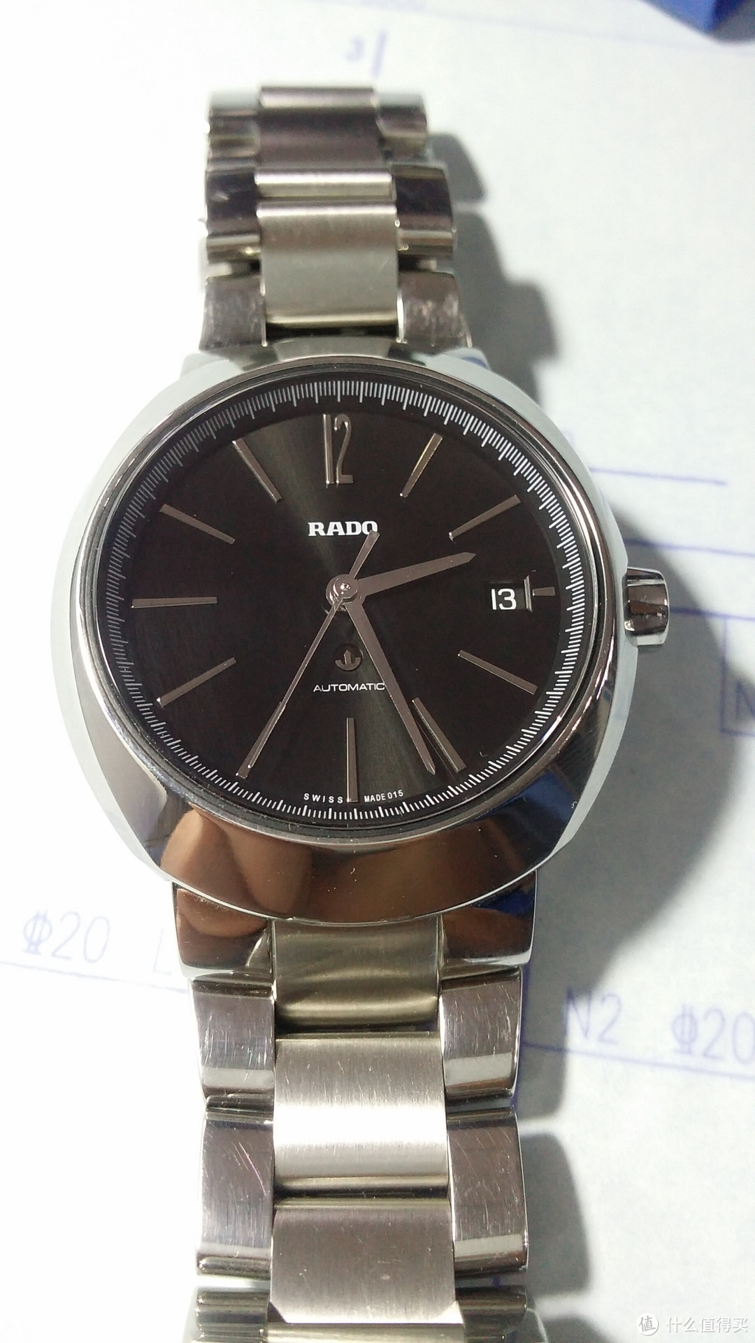 ashford入手Rado 雷达 D-Star 帝星系列腕表 R15513153