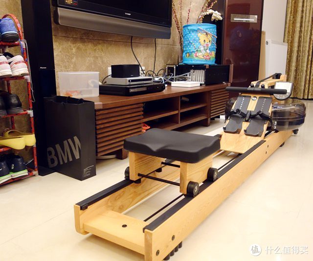 交友有风险！waterrower 液阻划船机 开箱体验
