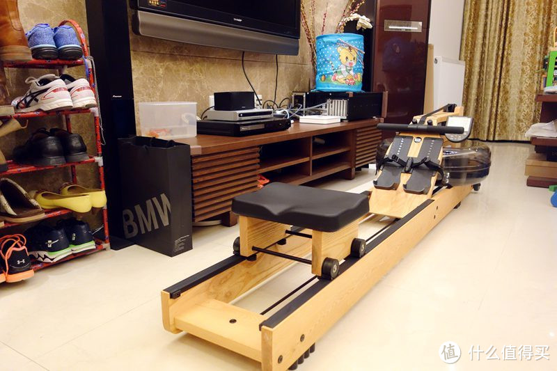 交友有风险！waterrower 液阻划船机 开箱体验