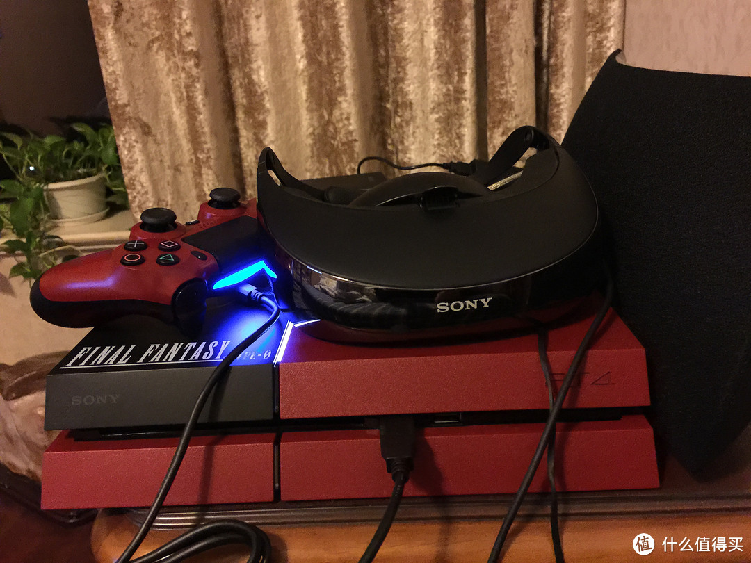 SONY 索尼 PS4豪华午餐之FF限定版+HMZ-T3W 头戴显示器