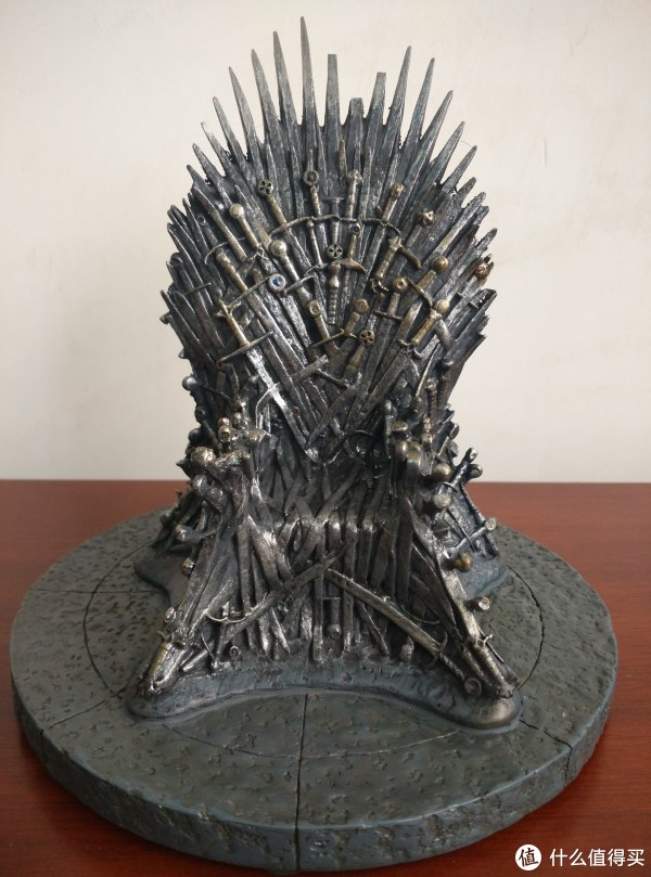 手残党的泣血晒单:权力的游戏 7寸铁王座雕像