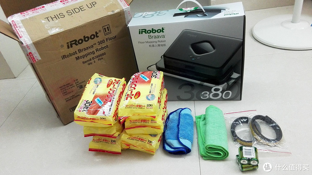 蠢萌小女仆：iRobot Braava 380拖地机器人入手感受