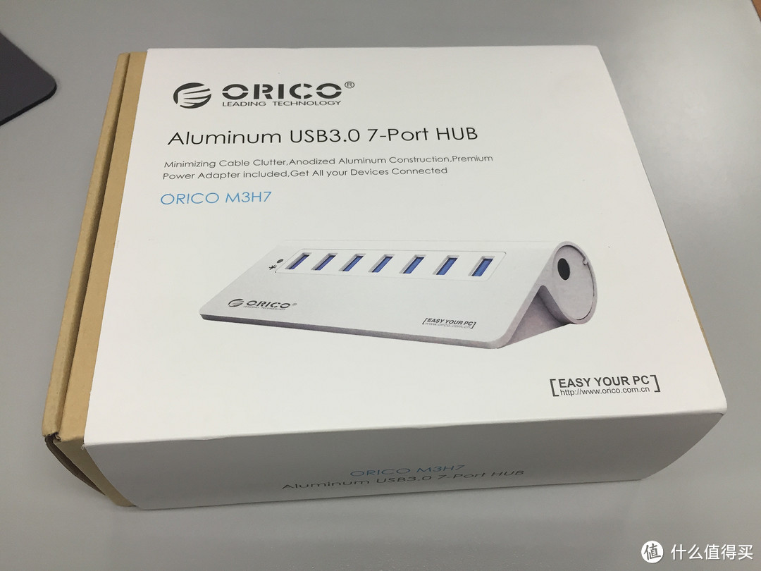 ORICO 奥睿科 M3H7-SV USB3.0接口扩展HUB使用感受