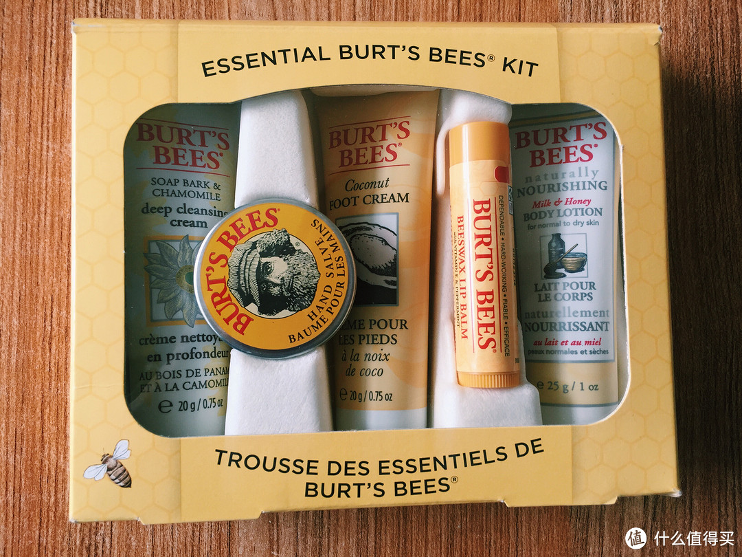 给你心的呵护：Burt's Bees 小蜜蜂 Essential Everyday Beauty Kit 基础美容护理5件套 