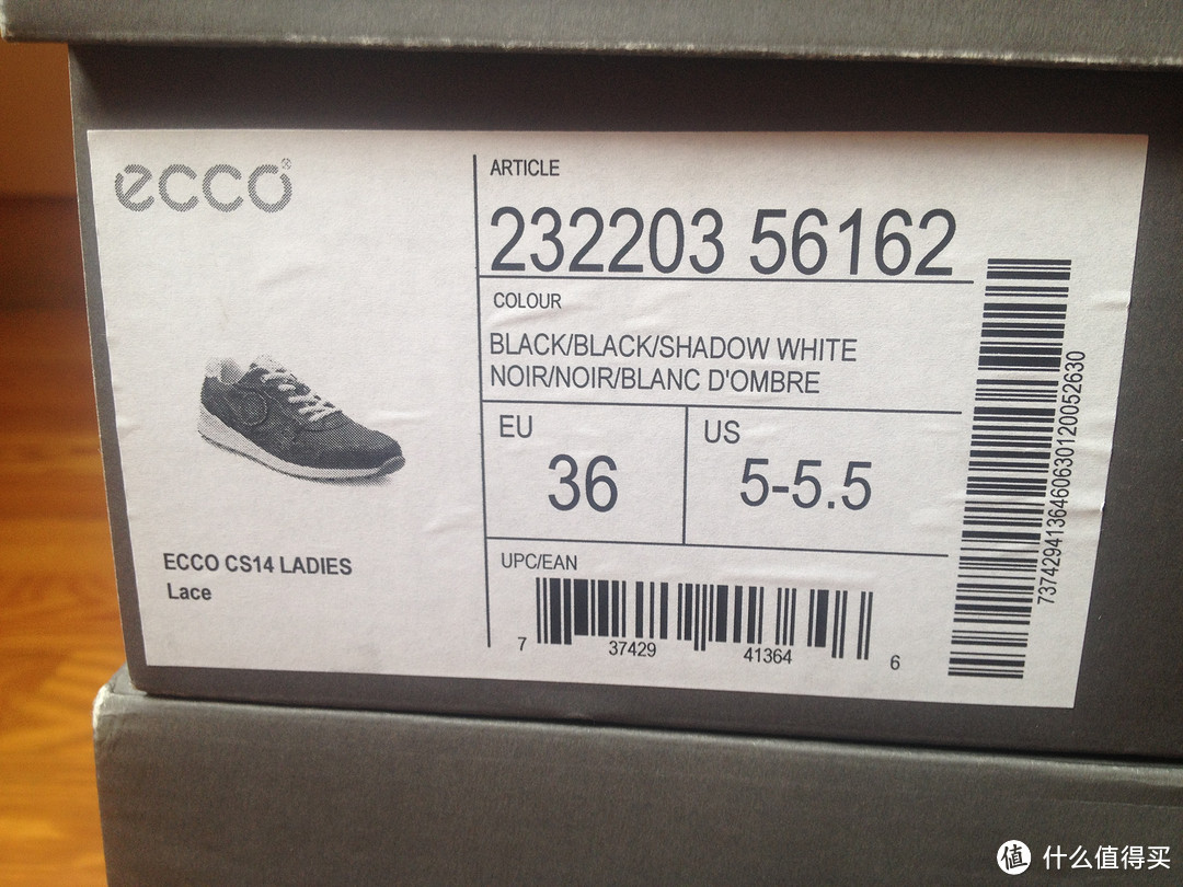 小黑VS小紫：ECCO 爱步 CS 14 Retro Sneaker Flat 女款休闲鞋