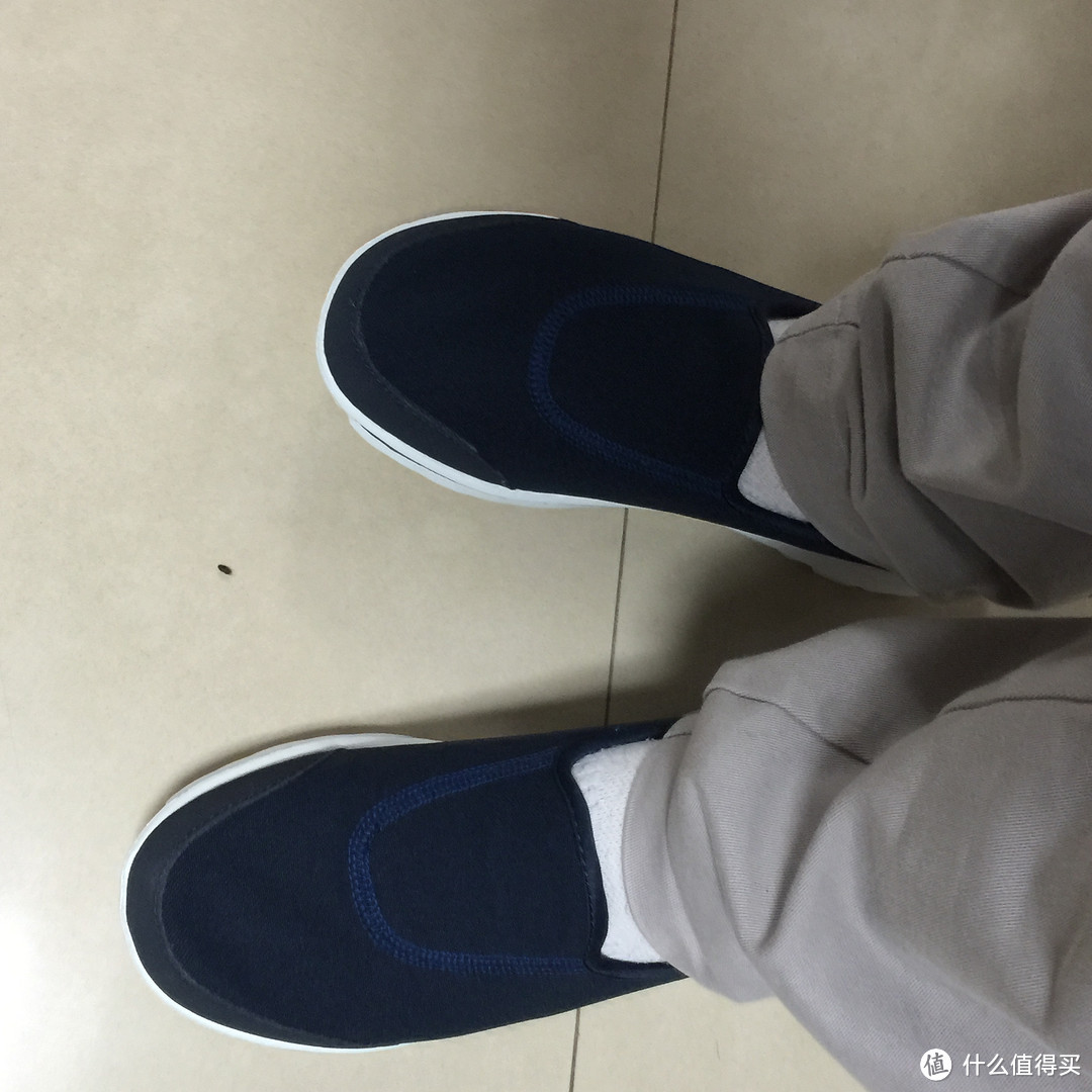 终于找到你，Skechers 斯凯奇 GO WALK系列 男 时尚透气一脚蹬休闲鞋