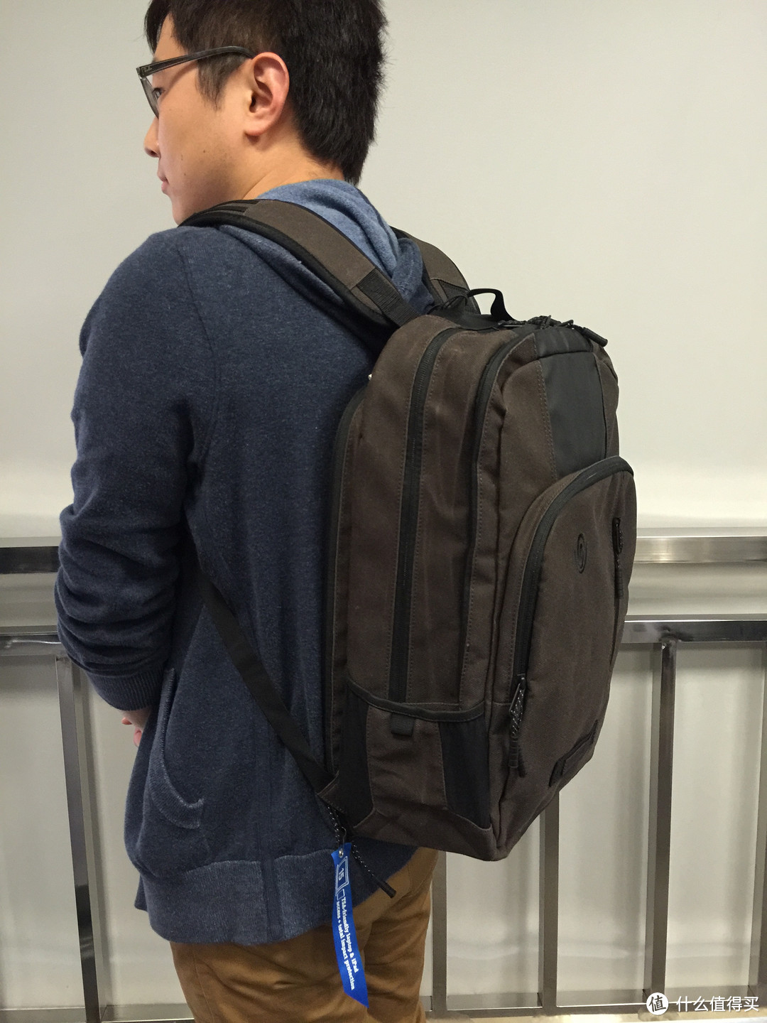 TIMBUK2 天霸 Uptown Laptop TSA-Friendly 电脑双肩背包附真人兽