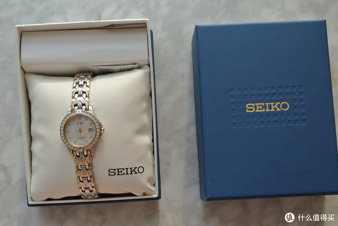 美入手 Seiko 精工 SUT084 女款光动能腕表