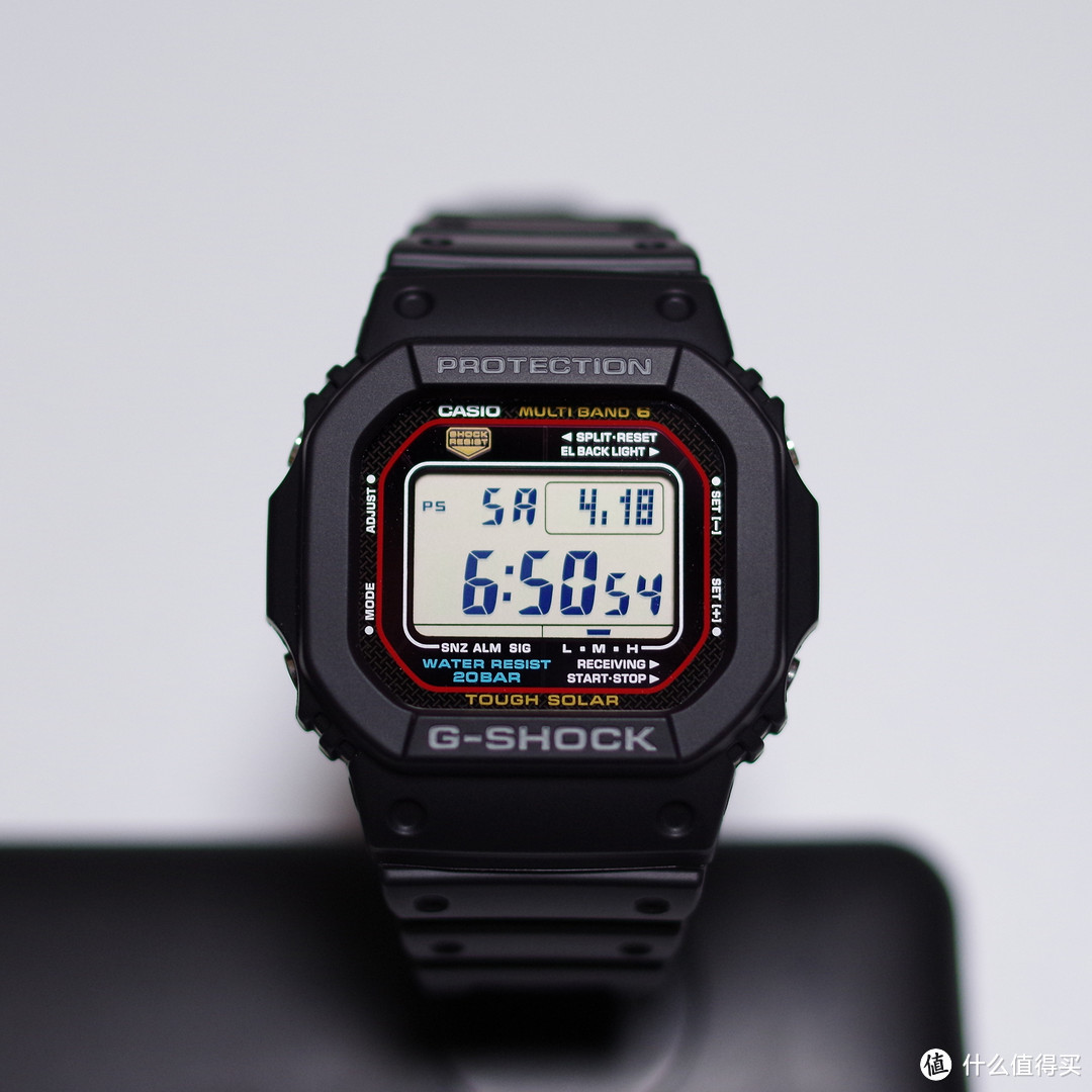 CASIO 卡西欧 G-Shock GWM5610-1 男款 腕表（6局电波、太阳能）