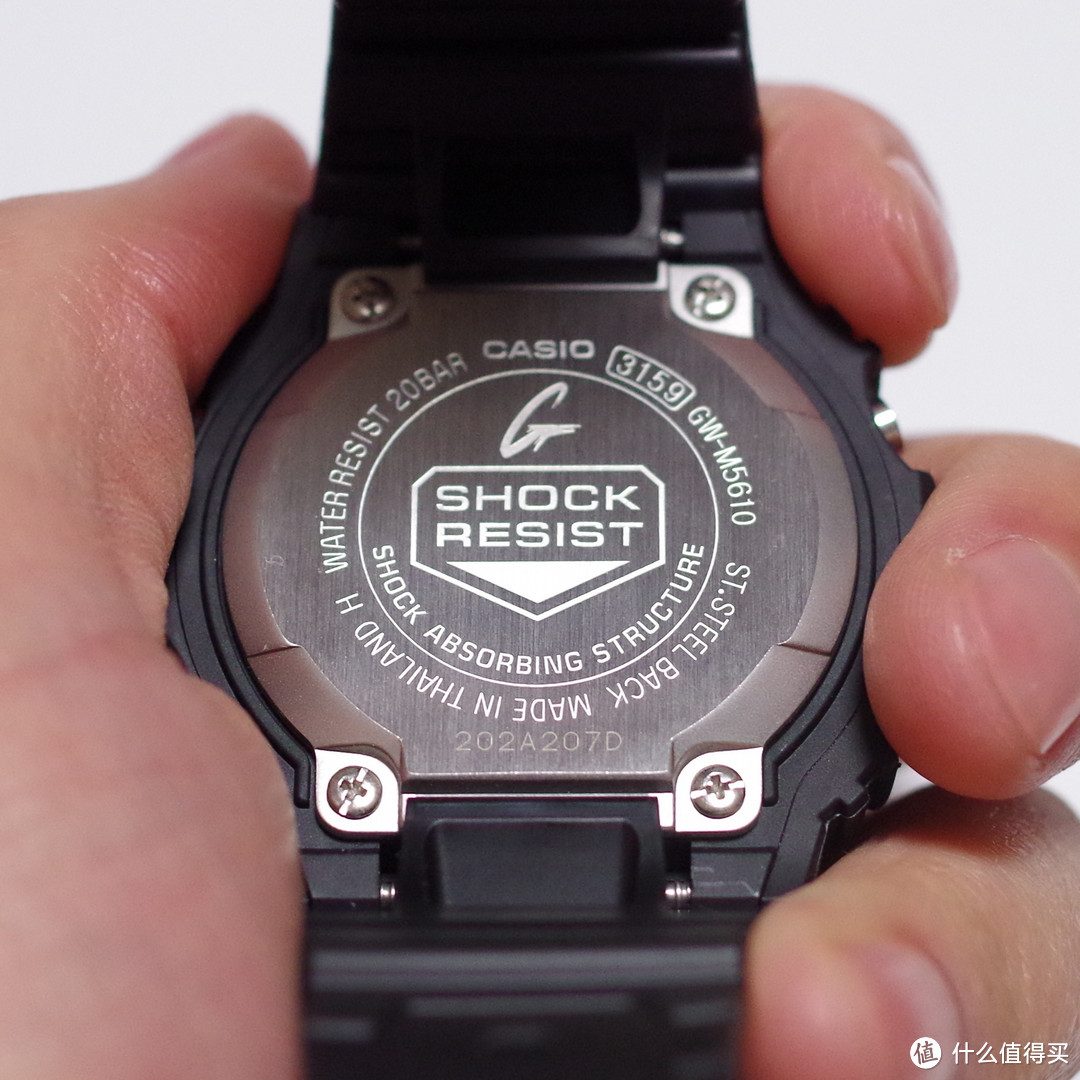 CASIO 卡西欧 G-Shock GWM5610-1 男款 腕表（6局电波、太阳能）