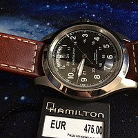 Hamilton 汉密尔顿 Khaki King 野战军官 H64455533 自动机械表