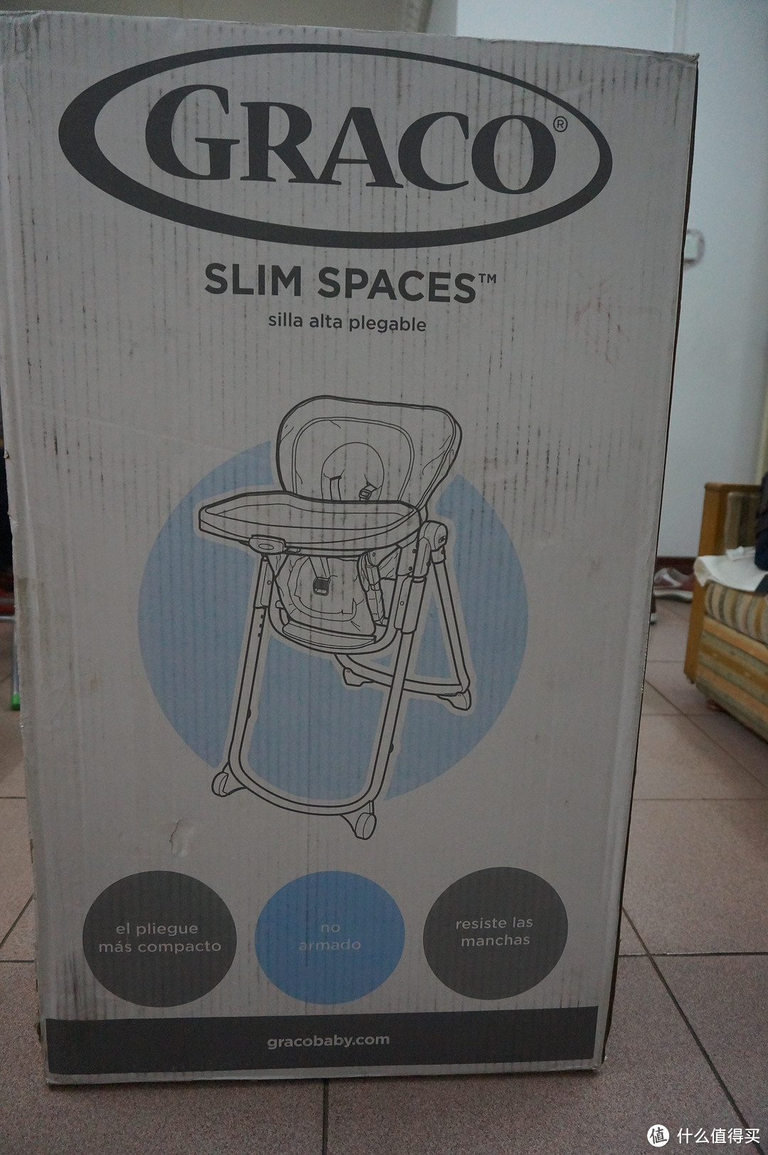 帮哥的御用餐椅：Graco 葛莱 Slim Spaces High Chair 婴儿餐椅