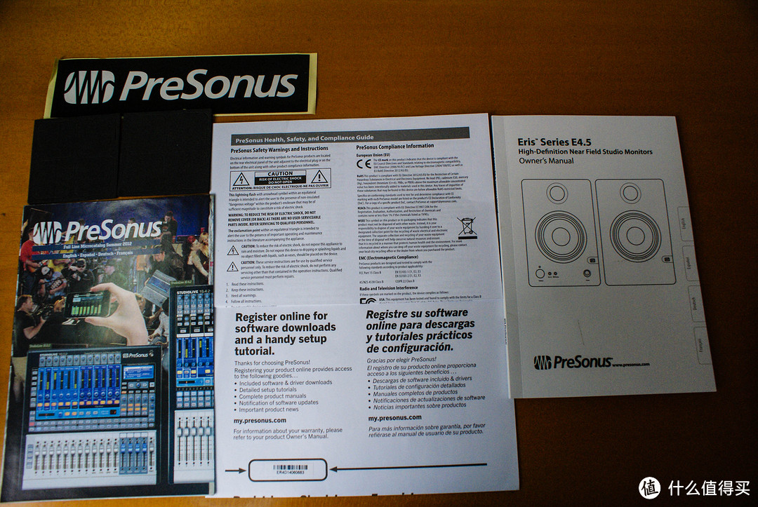 纯净声音品质之选：Presonus 普瑞声纳 Eris E4.5监听音箱开箱及简评