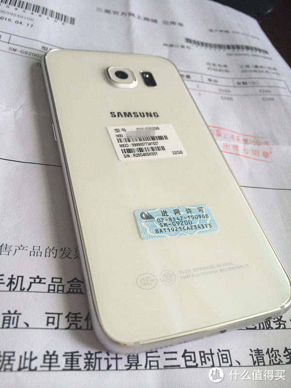 官网入手 SAMSUNG 三星 galaxy s6 初体验