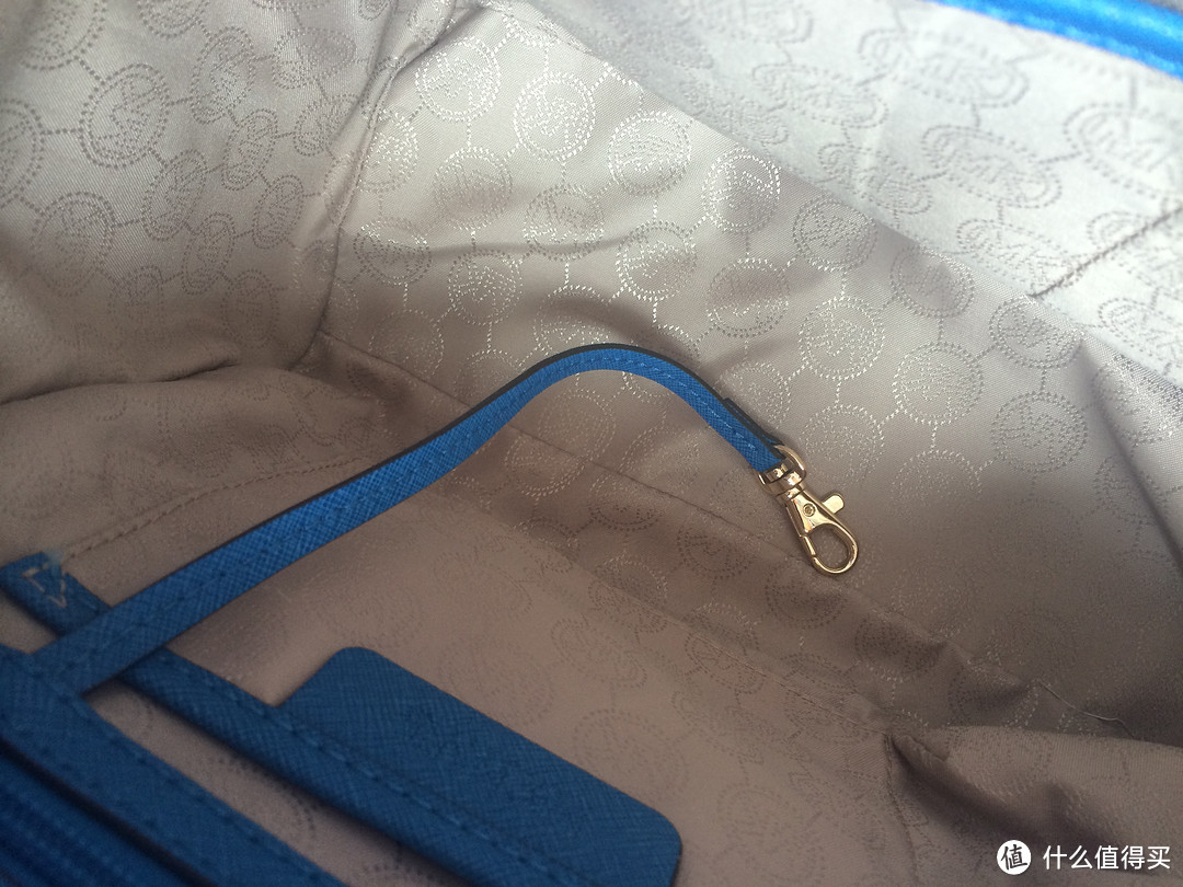 买你怎么那么难：MICHAEL Michael Kors Sutton Medium Colorblock Satchel 蓝黑拼色杀手包中号