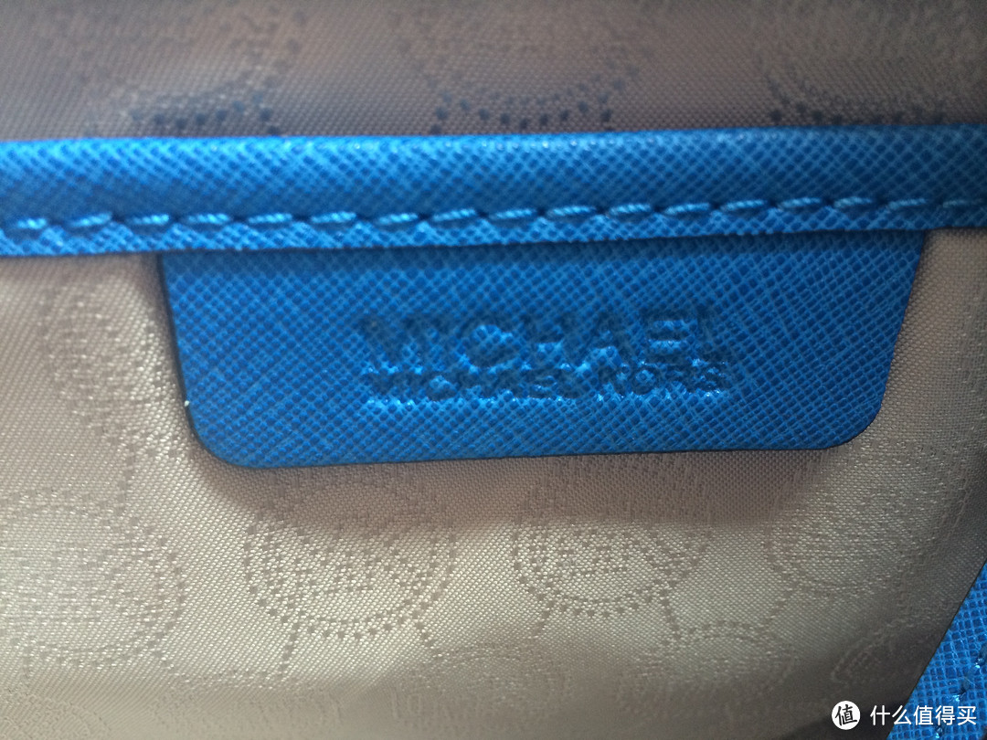 买你怎么那么难：MICHAEL Michael Kors Sutton Medium Colorblock Satchel 蓝黑拼色杀手包中号