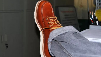 RED WING 红翼 Classic Work Moc-Toe 男靴 875