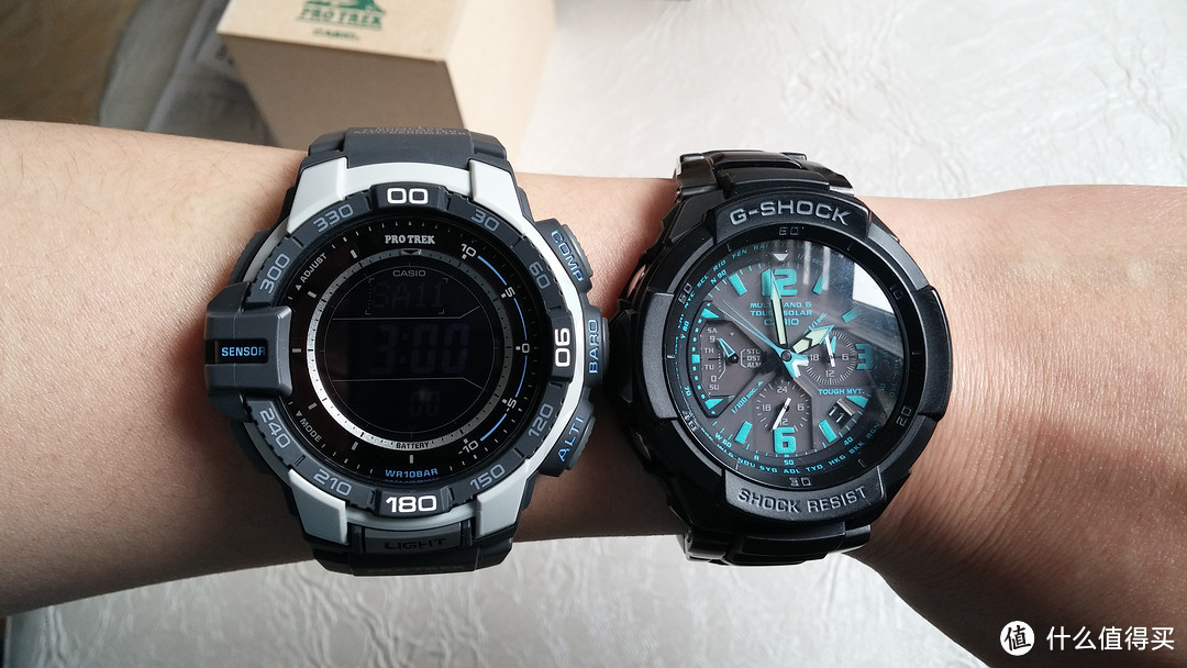 只买对的，不选贵的：Casio 卡西欧 PRG-270-7CR 男款登山表入手