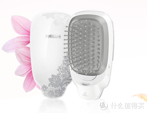 蕾丝白与豹纹金：PHILIPS 飞利浦 负离子防静电美发梳新配色HP4595/6上市