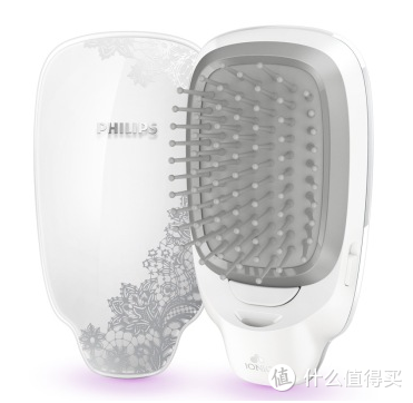 蕾丝白与豹纹金：PHILIPS 飞利浦 负离子防静电美发梳新配色HP4595/6上市
