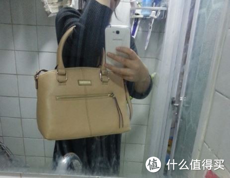 Calvin Klein Key Item Pebble Leather Satchel 女款真皮手提包