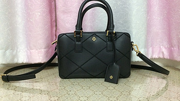 千手观音剁不完：再入Tory Burch 汤丽柏琦 ROBINSON STITCHED SMALL SQUARE SATCHEL 女士单肩包