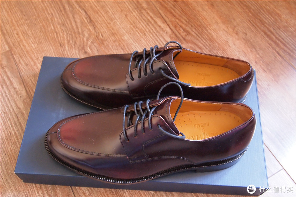 COLE HAAN 可汗 Air Carter Split Toe 男款系带皮鞋