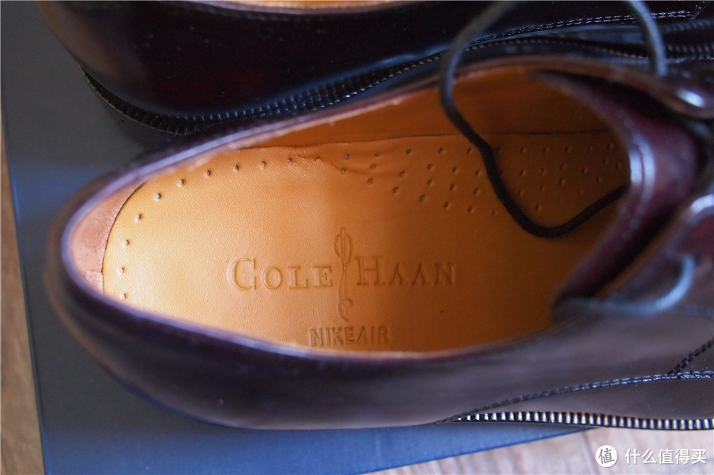 COLE HAAN 可汗 Air Carter Split Toe 男款系带皮鞋