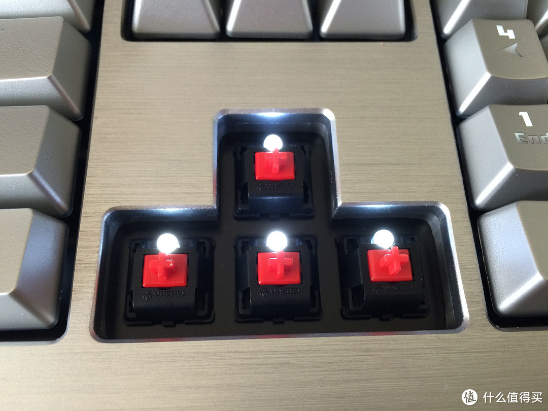 TESORO 铁修罗TS-G3NL机械键盘 圣剑红轴+Logitech 罗技T620 G400S鼠标