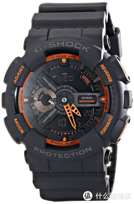 男票的CASIO 卡西欧 G-SHOCK GA-110TS 电子表