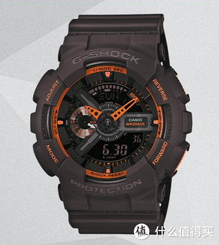 男票的CASIO 卡西欧 G-SHOCK GA-110TS 电子表