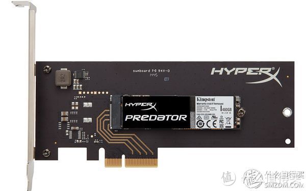 读写高达1.4GB/s和1.0GB/s：金士顿 HyperX Predator PCI-E SSD 国行开卖