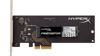 读写高达1.4GB/s和1.0GB/s：金士顿 HyperX Predator PCI-E SSD 国行开卖