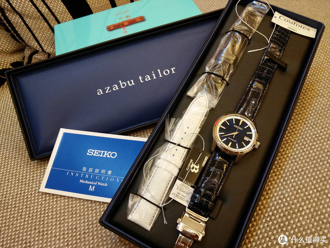 那一抹骚蓝：SEIKO X azabu tailor  精工联名限量款机械表