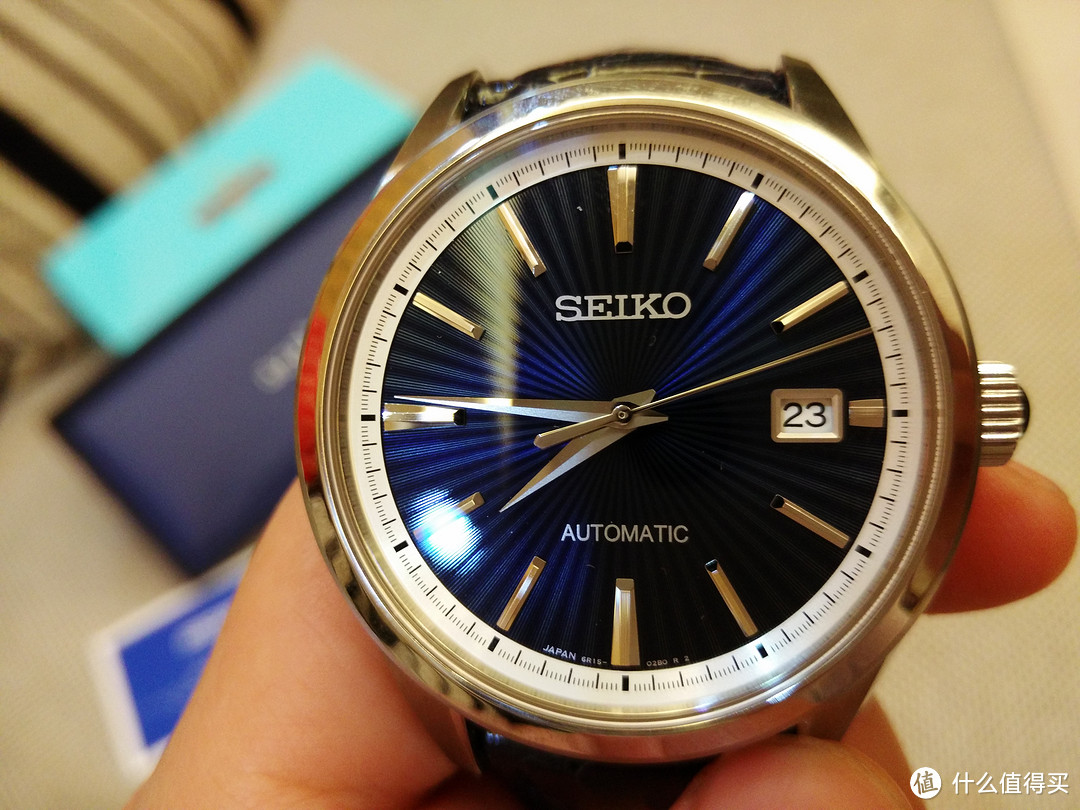 那一抹骚蓝：SEIKO X azabu tailor  精工联名限量款机械表