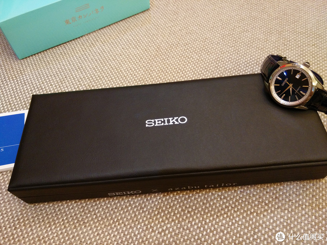 那一抹骚蓝：SEIKO X azabu tailor  精工联名限量款机械表