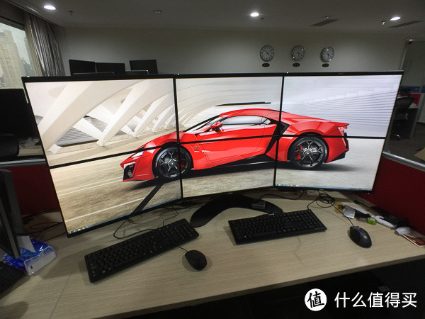 DELL 戴尔 U2414H 显示器 6屏拼接