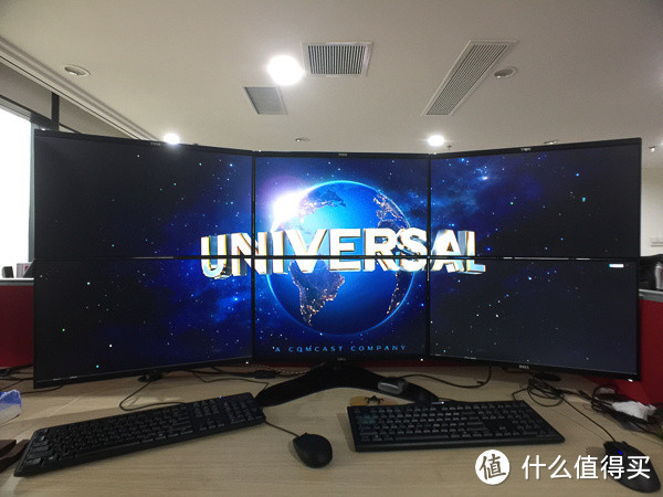 DELL 戴尔 U2414H 显示器 6屏拼接